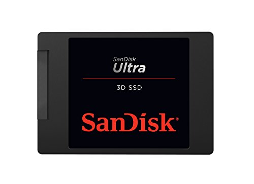 Disque SSD SanDisk Ultra 3D 1To offrant jusqu'à 560 Mo/s en vitesse de lecture / jusqu'à 530 Mo/s en vitesse d'écriture