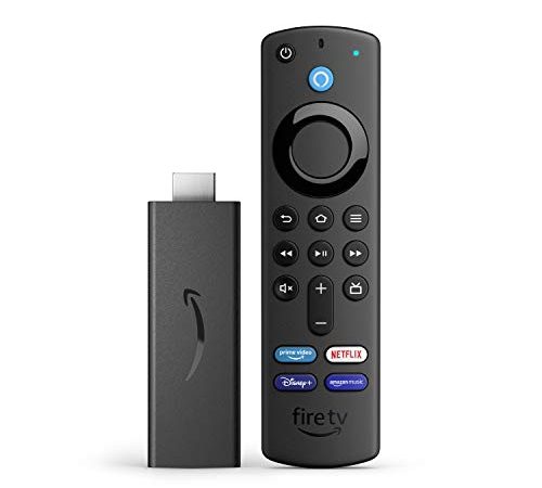 Fire TV Stick avec télécommande vocale Alexa (avec boutons de contrôle de la TV) | Appareil de streaming HD