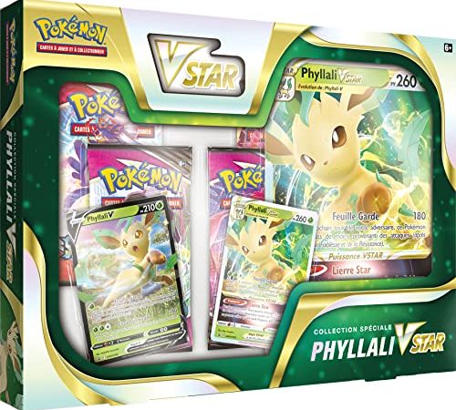 Pokémon - Coffret Givrali VSTAR ou Phyllali VSTAR | Cartes à jouer et à collectionner | À partir de 6 ans | Modèle aléatoire