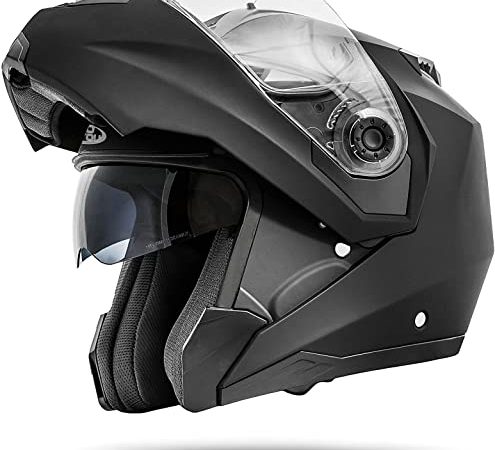 Casque de Moto Homme et Femme Casque Moto Modulable Casque de Moto Casque Moto Intégral Casque Scooter Femme Adulte ECE Homologué PRO YOU Casque Modulable Moto Casque de Véhicules électriques