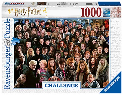 Ravensburger - Puzzle Adulte - Puzzle 1000 p - Harry Potter (Challenge Puzzle) - Adultes et enfants à partir de 14 ans - Puzzle de qualité supérieure - 14988