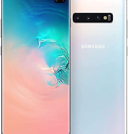 Samsung Galaxy S10+ - Smartphone portable débloqué 4G (Ecran : 6,4 pouces - Dual SIM - 128GO - Android) - Autre Version Européenne