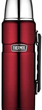 Thermos Inoxydable Bouteille Isotherme King Size, Canneberge 1.2litre