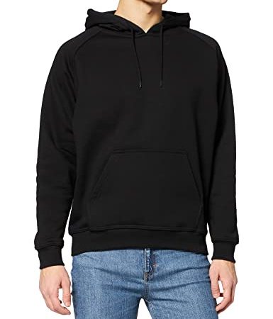 Urban Classics Pullover Blank Hoody - Pull Homme, Noir (Black) - X-Large (Taille fabricant: X-Large)