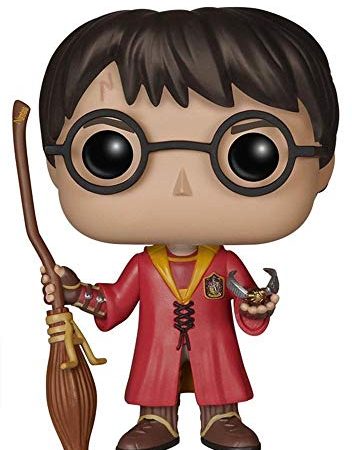 Figurine Pop ! Harry Potter 08 - Harry Potter (avec Balai de Quidditch)