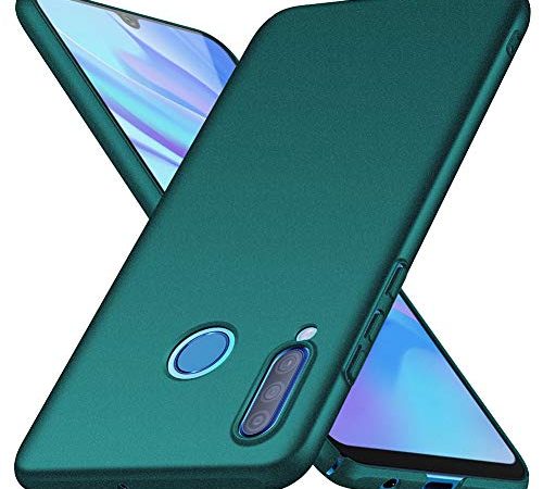 ORNARTO Coque Huawei P30 Lite,Coque P30 Lite Finition Matte [Ultra Leger] [Ultra Mince] Anti-Rayures Coque Rigide Etui Housse pour Huawei P30 Lite(2019) 6,15 Pouces Matte Sable Verde