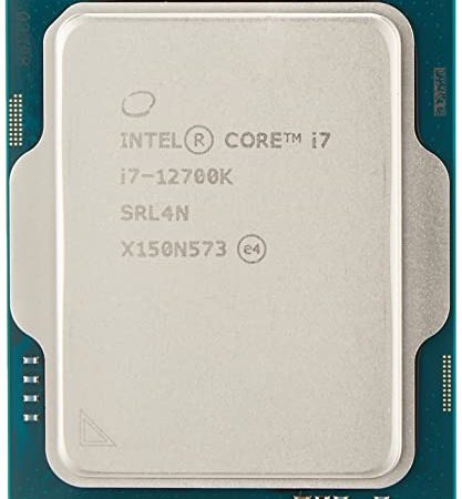 Processeur Intel Core i7-12700K (3.6 GHz / 5.0 GHz) BX8071512700K