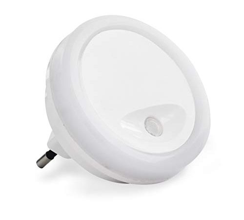 Veilleuse bébé - Veilleuse Chambre Enfant - Veilleuse bébé électrique - Veilleuse crépusculaire - Veilleuse détection crépusculaire PlugLight - Blanc - HEC0048 SCS Sentinel