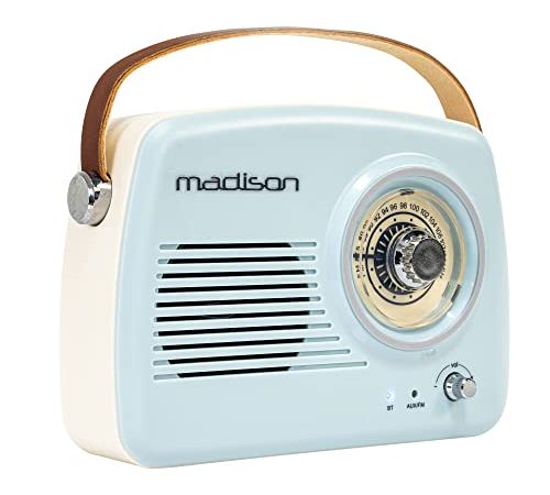 FREESOUND-VR30 - Madison - Radio vintage autonome avec Bluetooth
