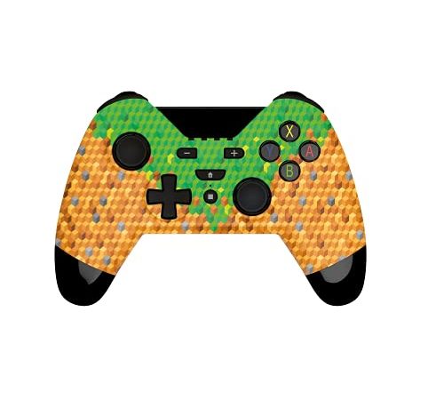 Gioteck Manette switch sans fil Manette Bluetooth Design Minecraft Forêt