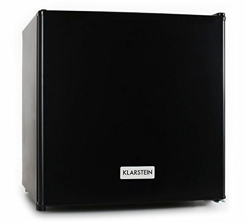 Klarstein Garfield -Congélateur mini, De forme carré, 4 étoiles,35 litres,65W,Classe F, entre -18 et -24 °C - Noir