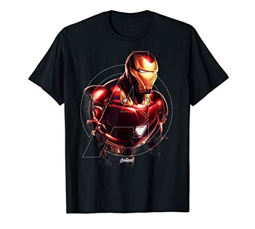 Marvel Avengers Endgame Iron Man Portrait T-Shirt