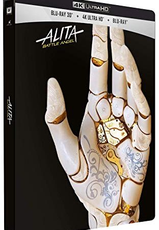 Alita : Battle Angel [4K Ultra HD + Blu-ray 3D + Blu-ray - Édition Limitée SteelBook]