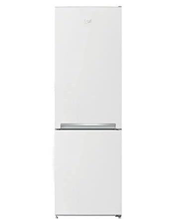 Beko RCSA270K30WN réfrigérateur-congélateur Autoportante 270 L F Acier inoxydable, Blanc