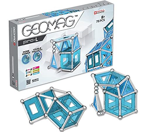 Geomag PRO-L 023, Constructions Magnétiques et Jeux Educatifs, 75 Pièces