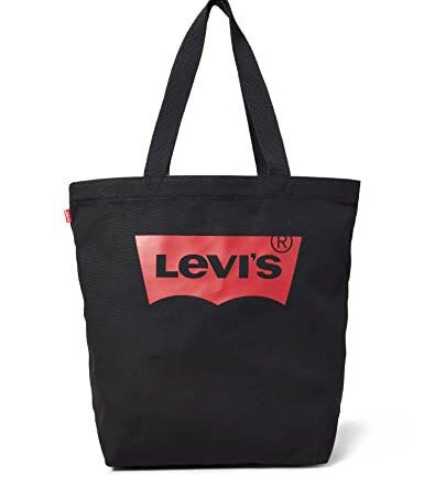 Levi's Femme Batwing W TOTE BAG, Noir (Noir Regular Black), 39x14x30 cm (W x H L) EU