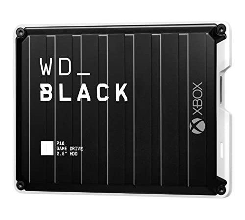 WD_Black P10 2To - Disque dur portable externe gaming pour un accès mobile à votre bibliothèque de jeux, fonctionne sur console et PC