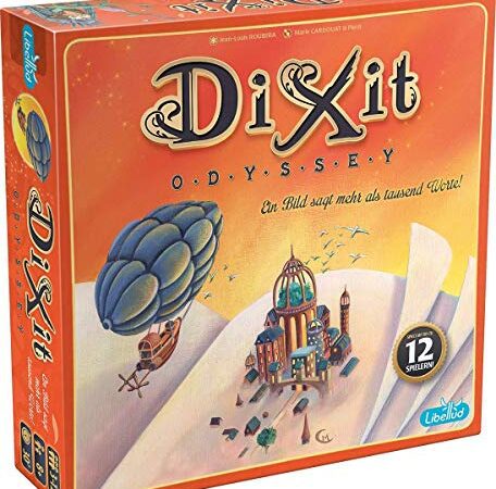 Asmodée - Dixit Jeu de cartes Odyssey (Libellud 484975), disponible en plusieurs langues