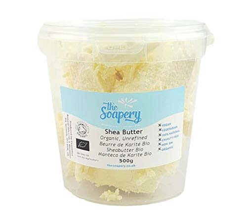 Beurre de karité 500 g - Biologique, non raffiné, pur et naturel - pur à 100 %