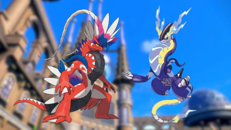 Pokémon Scarlet et Violet composant Paldea et Teracristallization