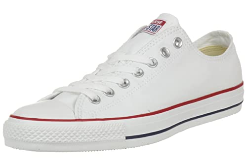 Converse All Star Ox Canvas Baskets Blanches- UK 8