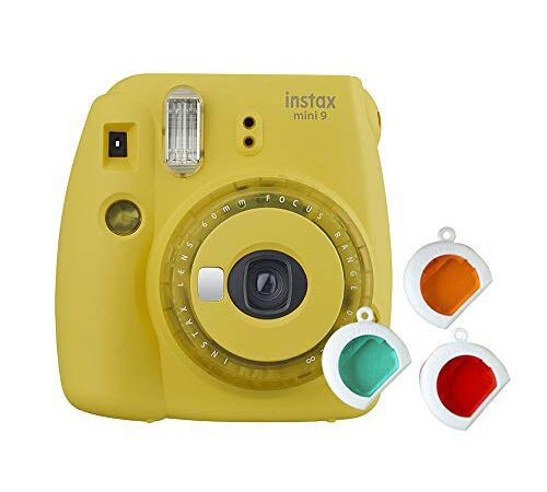 instax mini 9 Appareil Photo Transparent Jaune