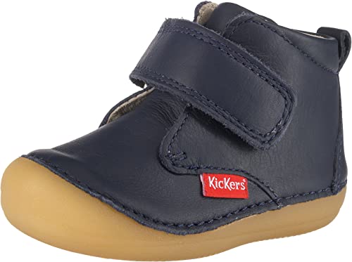 Kickers, SABIO, Chaussure de Mixte bébé, Bleu (Marine Foncé Perm 102), 24