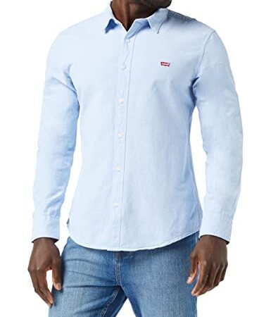 Levi's Ls Battery Hm Shirt Slim, Chemise Casual Homme, Bleu (Allure 0005), Large