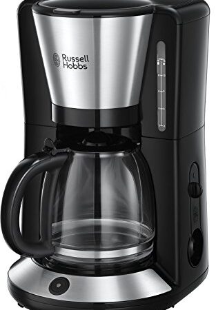 Russell Hobbs Machine à Café, Cafetière Filtre Familiale 1,25L, Maintien au Chaud, Technologie Stop Goutte - 24010-56 Adventure