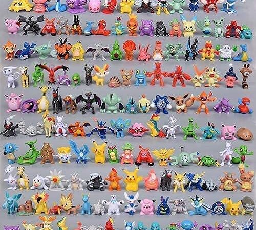 144 PCS/SET Poupées Pokémon Poche Mignon Mini Figures 2-3cm Jouets Figurines pour Enfant Décorations de Bureau