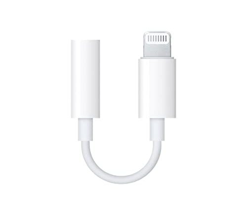 Apple Adaptateur Lightning vers Mini Jack 3, 5 mm