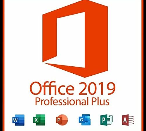 Microsoft Office 2019 Professional Plus 32/64 bits | pour Windows 10/11 uniquement