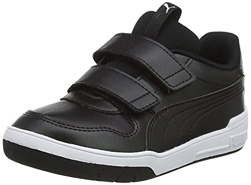 PUMA Mixte enfant Puma Multiflex Sl V Inf Basket, Noir (Puma Black Puma white), 27 EU