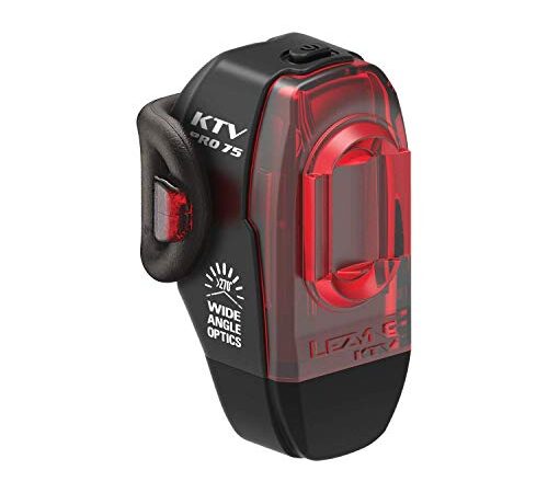 LEZYNE Ktv Pro arrière Eclairage vélo/VTT LED Rechargeable USB Mixte Adulte, Black, FR Unique (Taille Fabricant : t.One sizeque)