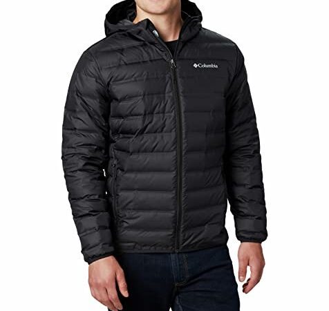 Columbia Lake 22 Down Hooded Jacket Doudoune À Capuche pour Homme, noir, M