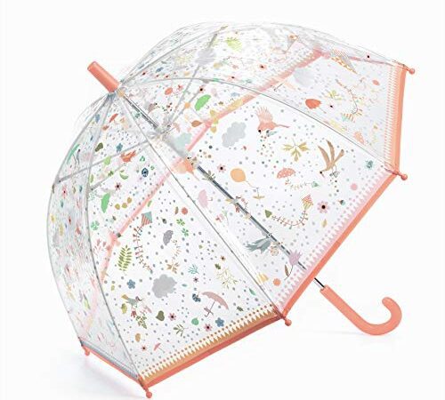 DJECO Parapluie Petits Légères Accessoires, Jeunesse Unisexe, Multicolore, Unique