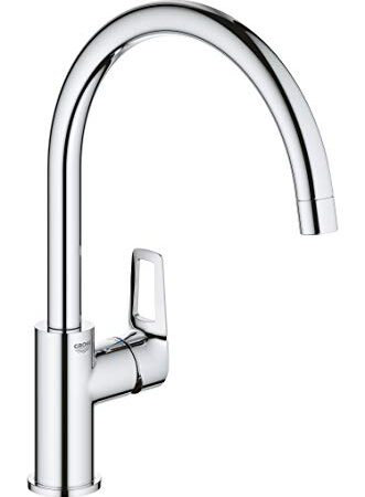 Grohe Mitigeur Monocommande Evier Bec C Bauloop 31368001 (Import Allemagne) Chromé