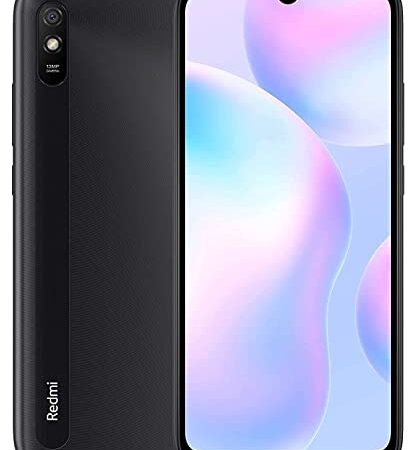 Xiaomi Redmi 9A - Smartphone 32GB, 2GB RAM, Dual Sim, Gris