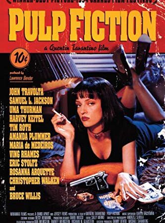 1art1 36889 Poster Pulp Fiction Affiche Principale de Quentin Tarantino 91 X 61 cm