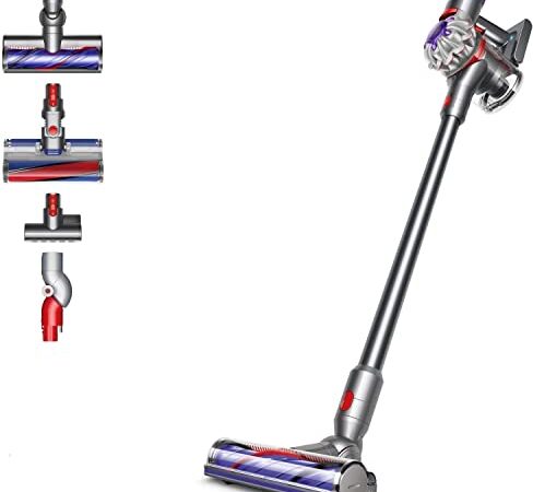 Dyson V8 Absolute + Aspirateur balai Gris/Jaune