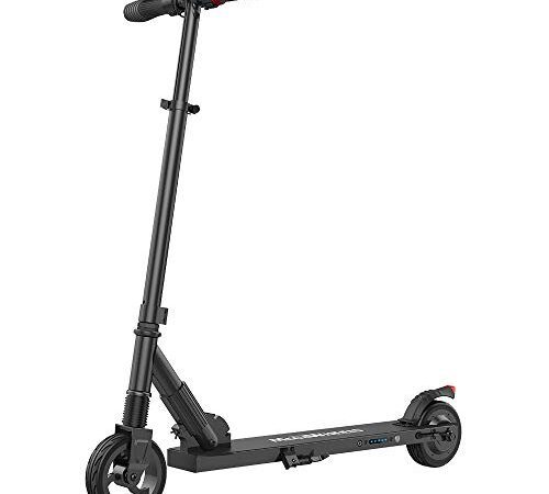 M MEGAWHEELS Trottinette Electrique Moteur de 250W Pliable et Réglable en Hauteur Scooter Electrique Légère de 7,5kg pour Ados et Mixte Adulte - S1