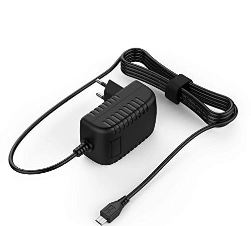 NEUE DAWN Chargeur Micro USB 5V 3A pour Raspberry Pi 3 B+, Raspberry 2/3 Modèle B/B+ (Plus), Samsung Galaxy, Banana pi, Téléphone Portable, Power Bank, Tablette, Caméra, MP4, Alimentation Micro USB 5V