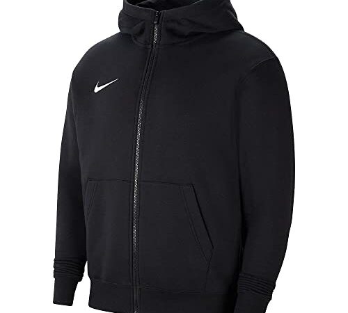 Nike Mixte enfant Park 20 Sweat Capuche, Noir/Blanc, XL EU