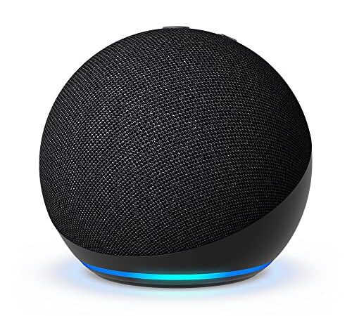 Nouvel Echo Dot (5e génération, modèle 2022) | Version internationale | Enceinte connectée avec Alexa | Anthracite