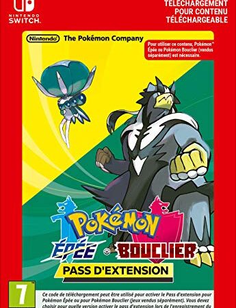 Pass d'extension pour Pokémon Épée ou Pokémon Bouclier | Nintendo Switch – Code jeu à télécharger