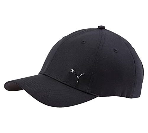 PUMA Mixte Puma Metal Cat Cap Casquette, Puma Black, Taille unique EU