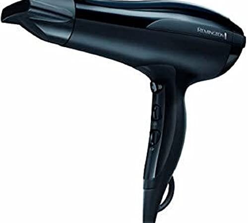 Remington Sèche-cheveux Ionique [Puissant & Léger] Pro-Air (2200W, Céramique, Séchage Rapide, 3 températures/2 vitesses, antifrizz, air frais, concentrateur) D5210