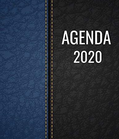 AGENDA 2020: Agenda 2020 | Planning annuel de 366 pages grand modèle | Organiser votre semaine. Organisation mensuelle de vos rendez-vous professionnels ou personnels