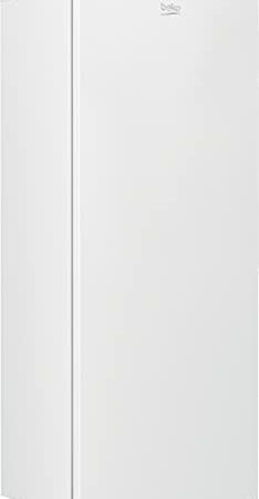 Beko RSSE265K30WN Réfrigérateur - 252L, Charnière de porte réversible, Éclairage LED, Clayettes en verre robustes, Blanc, Classe F