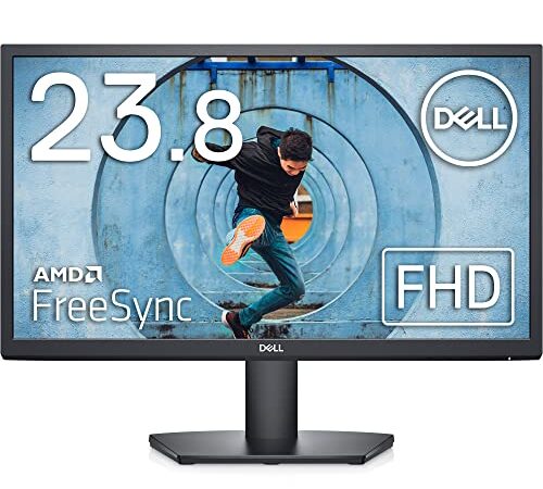 Dell SE2422HX 24''Full HD (1920x1080) ecran PC, 75Hz, VA, 5ms, AMD FreeSync, HDMI, VGA, Garantie 3 ans, Noir